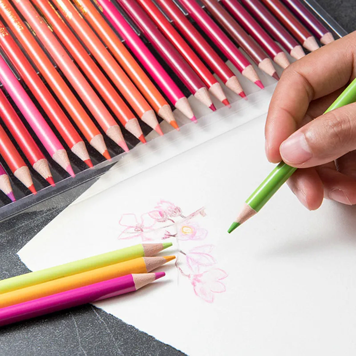 120/180 Water-Soluble Colouring Pens Set for Drawing Art