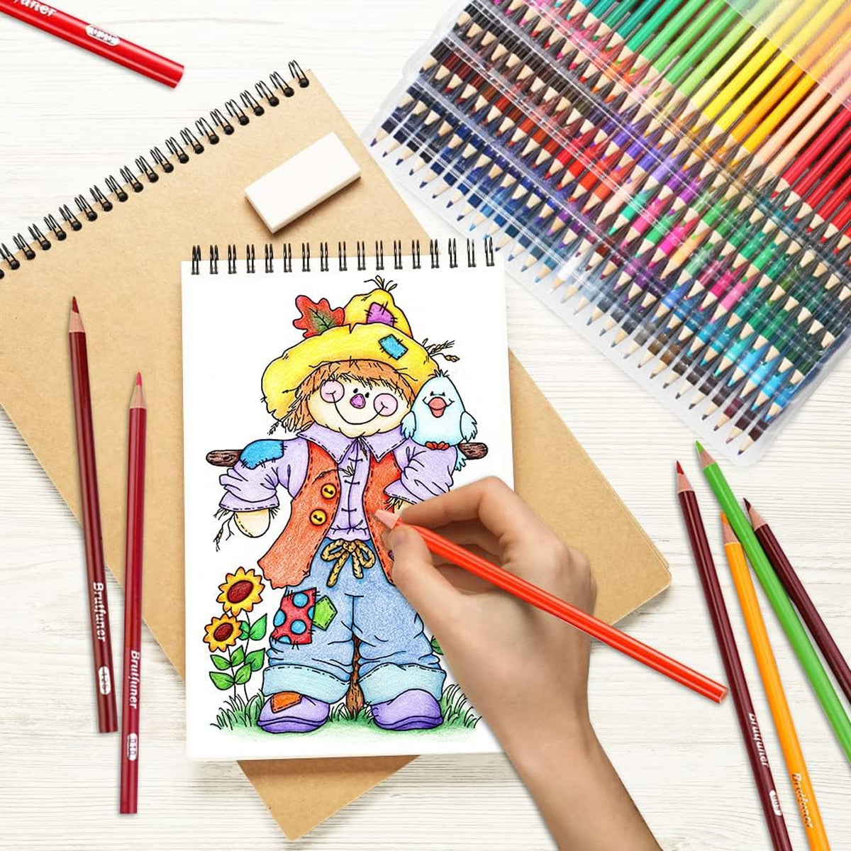 120/180 Water-Soluble Colouring Pens Set for Drawing Art