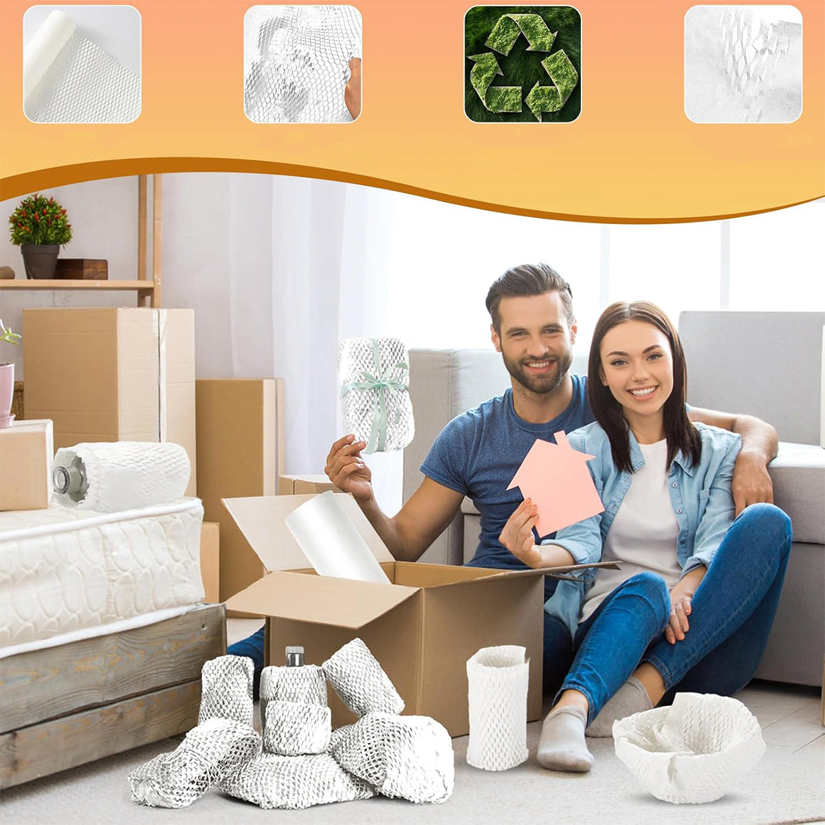 Honeycomb Packaging Paper for Fragile Items
