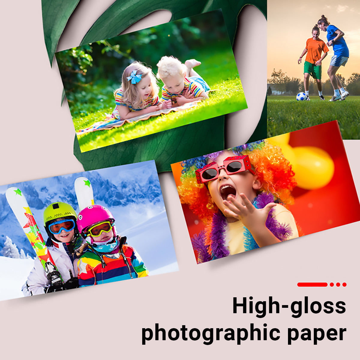 20-100 Sheets A4 High-Gloss Photo Paper Inkjet