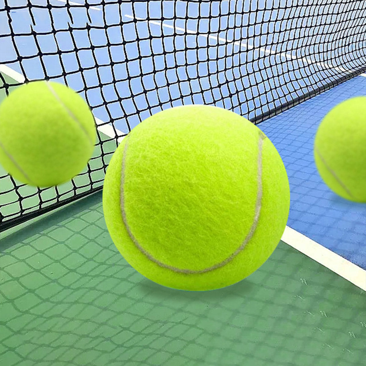 15pcs Training Tennis Balls with High Bounce