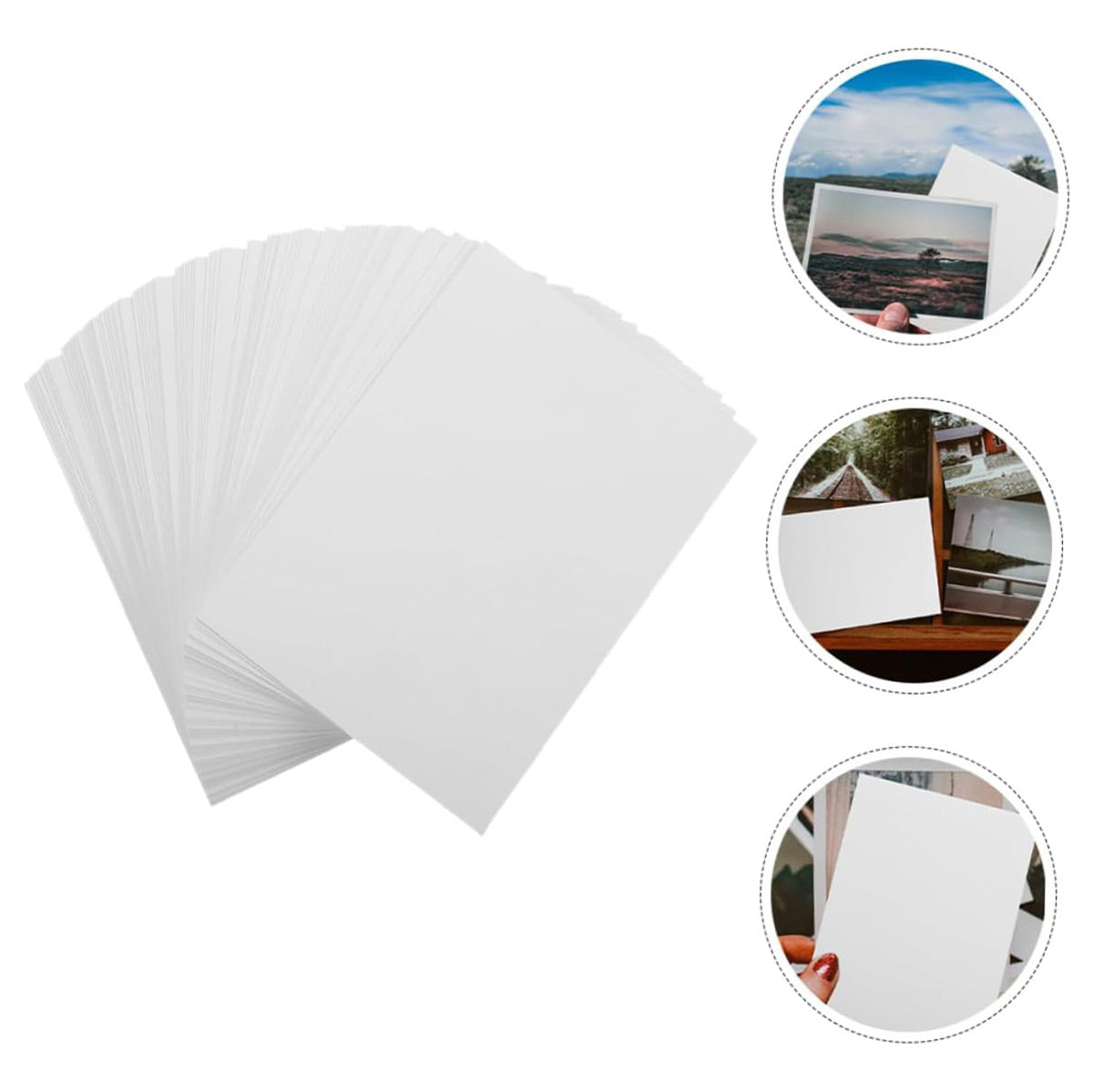 200 Sheets 6x4 Inch Photo Paper Velvet Surface 240gsm