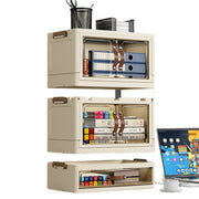 Modular Desktop Drawer Organiser with Clear Doors