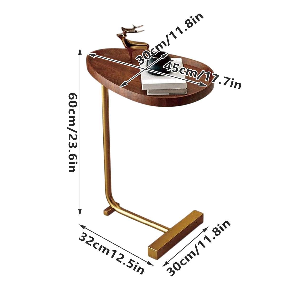 Coffee Side Table Sturdy Durable Living Room Bedroom Storage