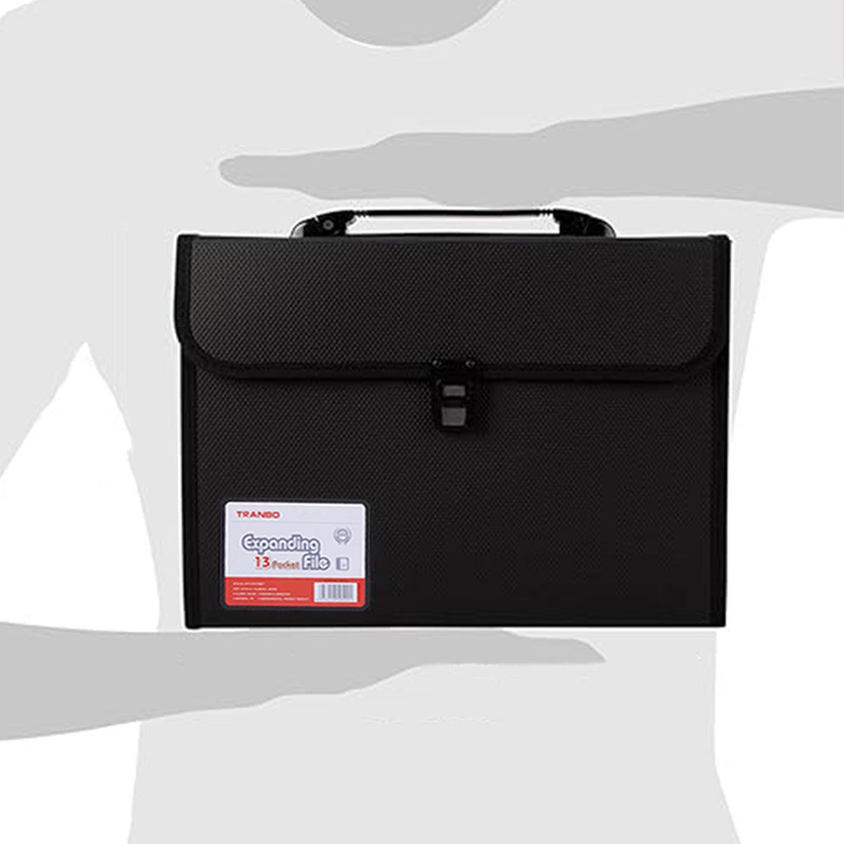 13 Layer File Bag Organizer Portable Handheld Document Case