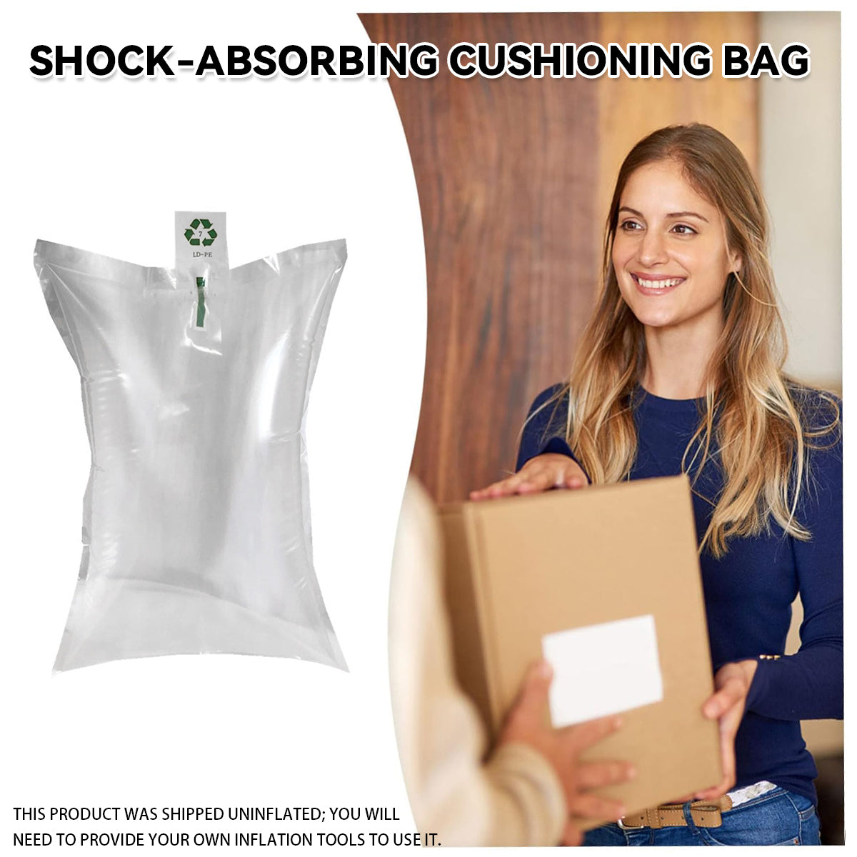 100pcs Inflatable Cushion Packaging Bags