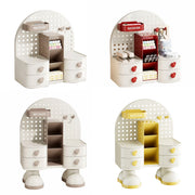 Desk Organizer with Pegboard and Drawer for Office