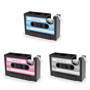 Vintage Cassette Desktop Organiser Pen Holder Tape Dispenser