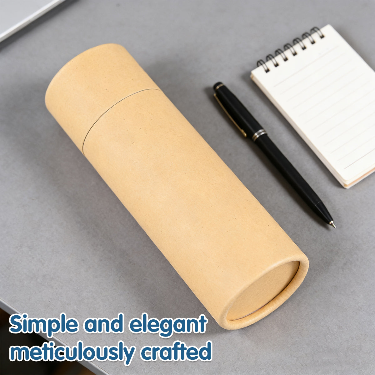 10pcs Kraft Paper Tubes for Crafts and Mailing