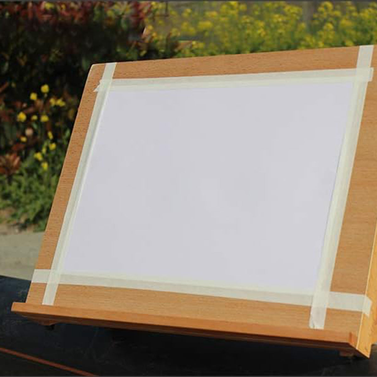 Tabletop Solid Wood Easel Adjustable Wooden Display Stand