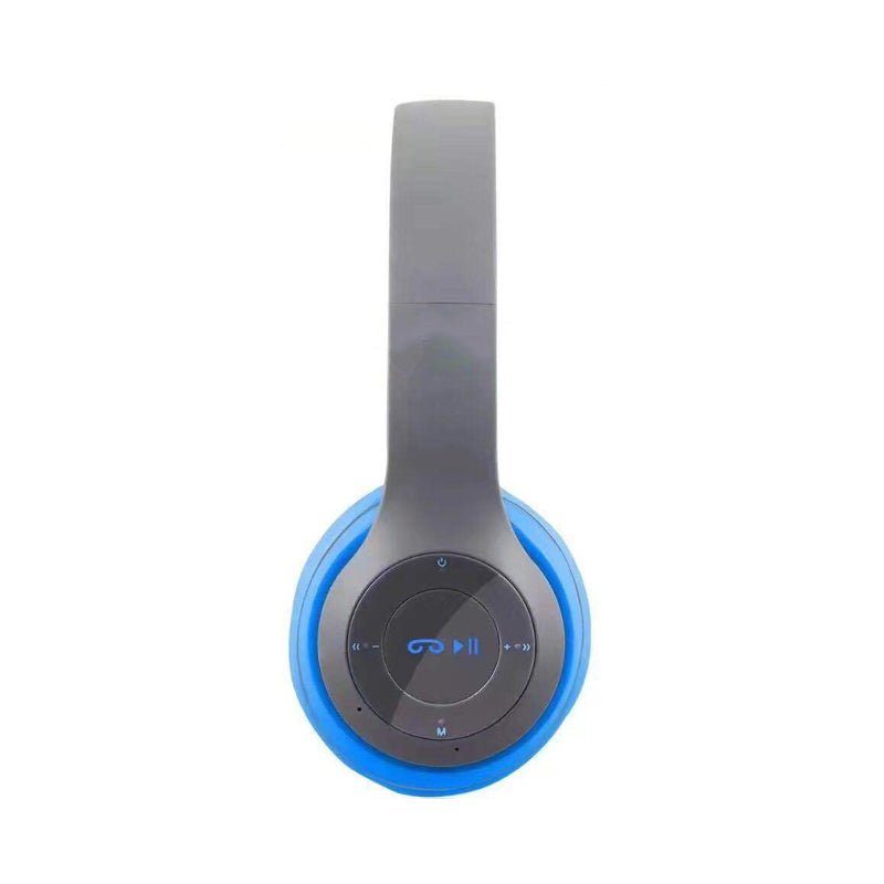 Wireless Bluetooth 5.3 Headphones with Mic Pads