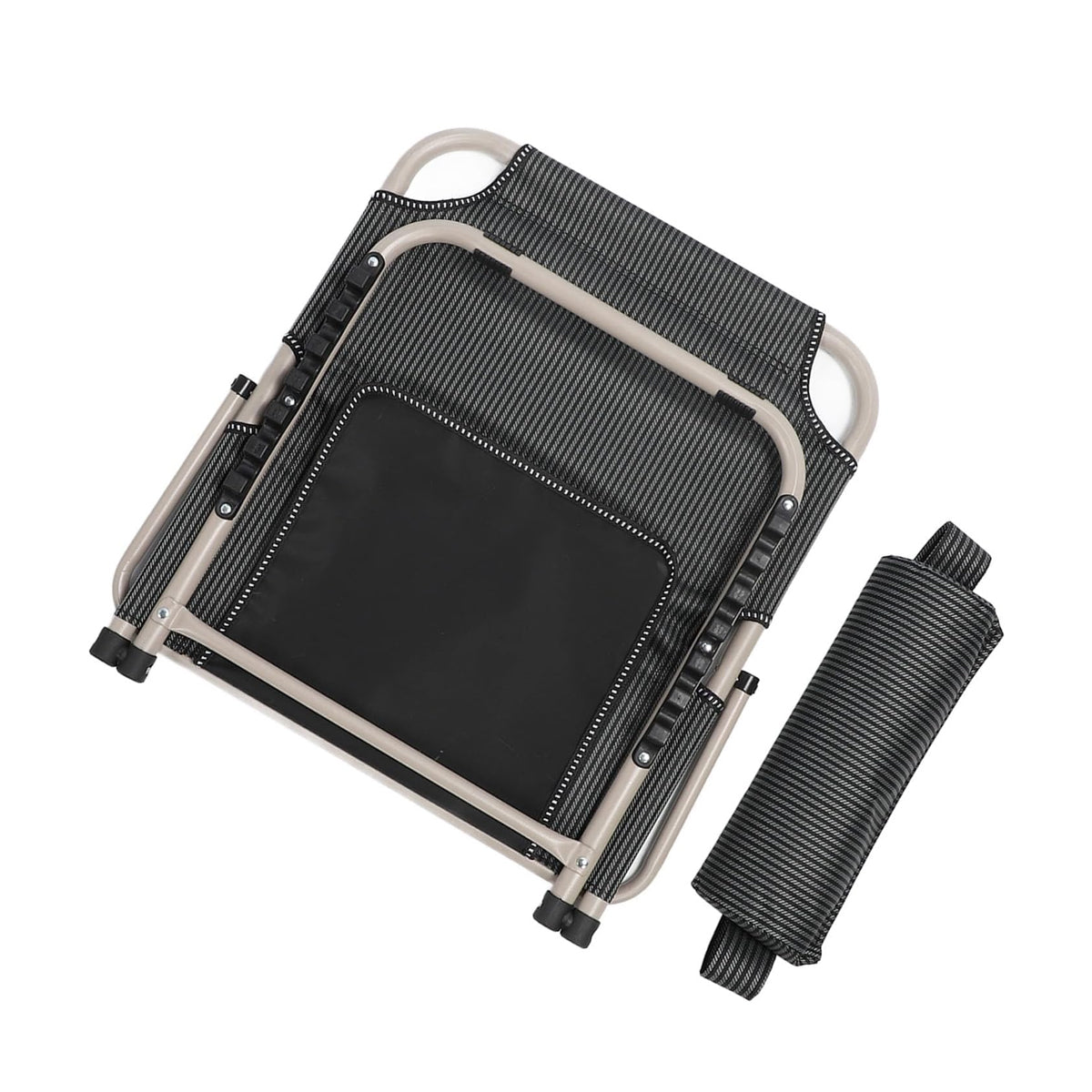 Adjustable Folding Bed Backrest with Armrest 40–90 Degree Support