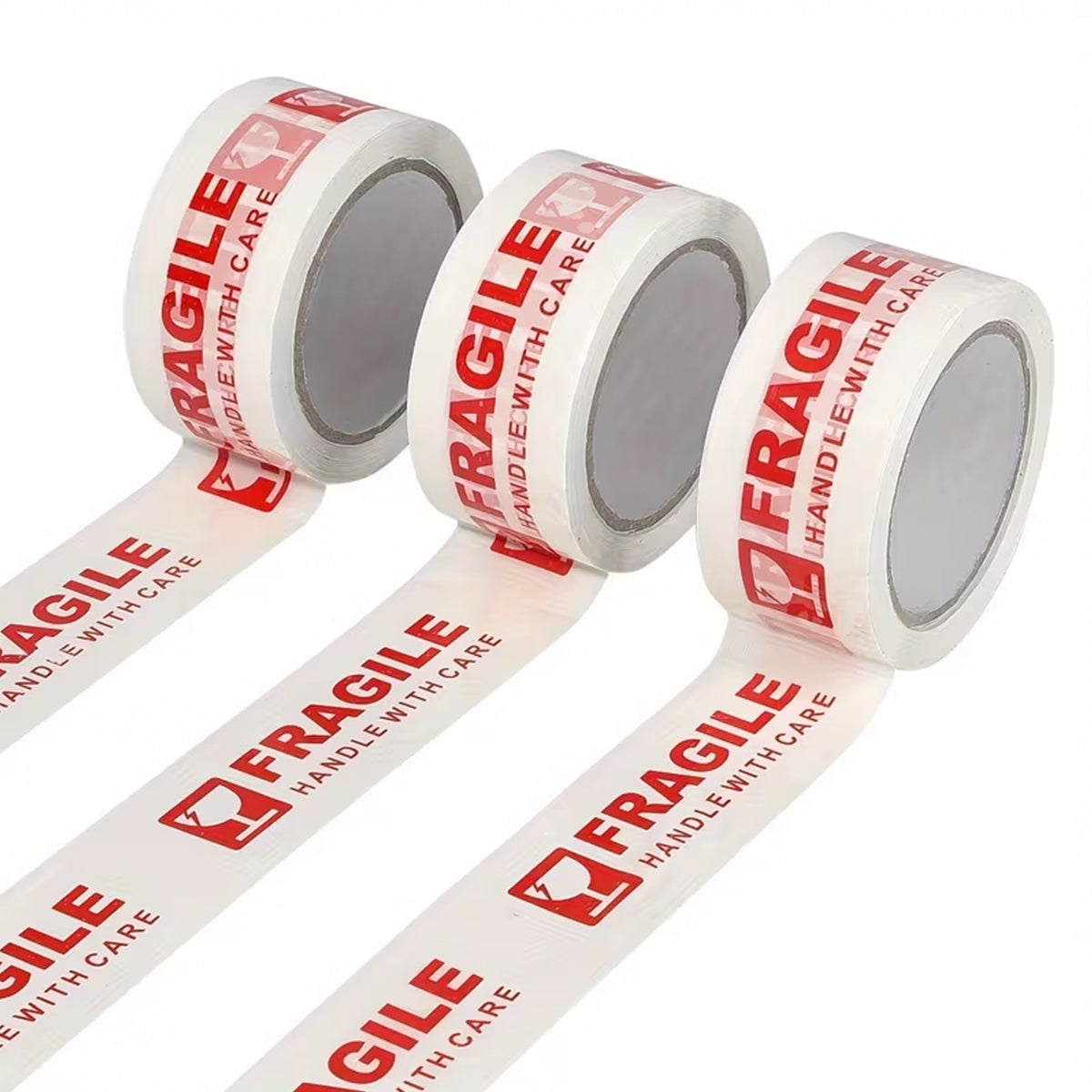 5 Rolls Fragile Warning Tape for Shipping Boxes