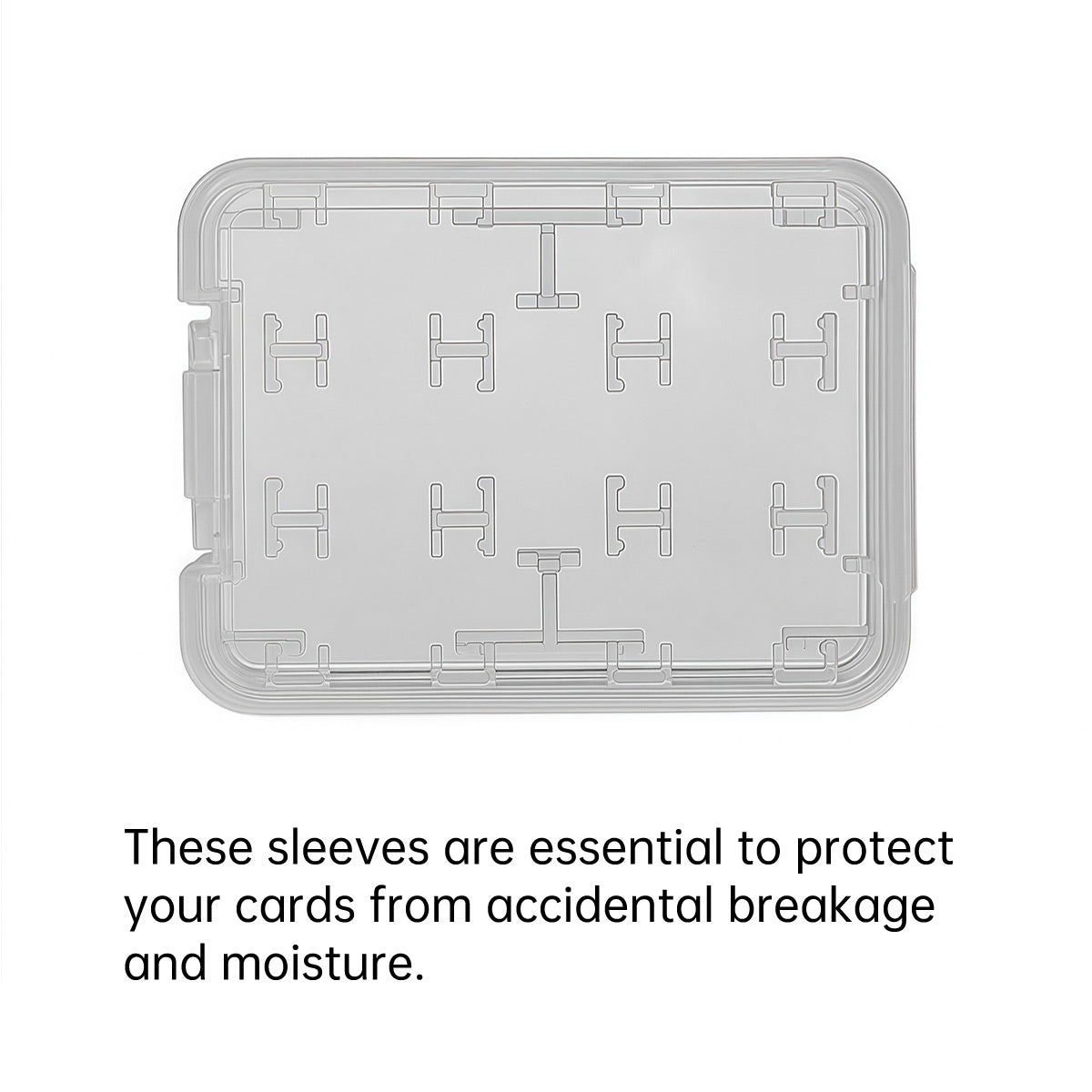 20 Pcs 8-in-1 Memory Card Cases for SD MicroSD