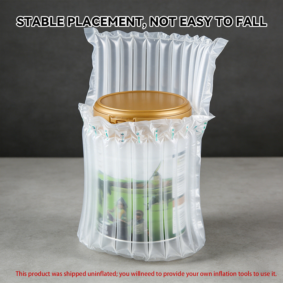 100pcs Air Column Bags for Milk Powder Cans