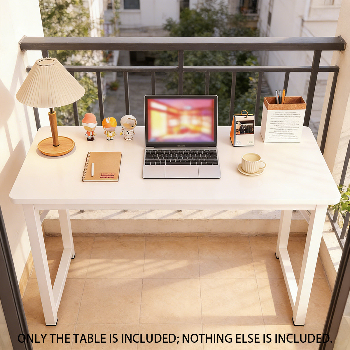 Long Narrow Computer Desk 80x40x74cm Home Office