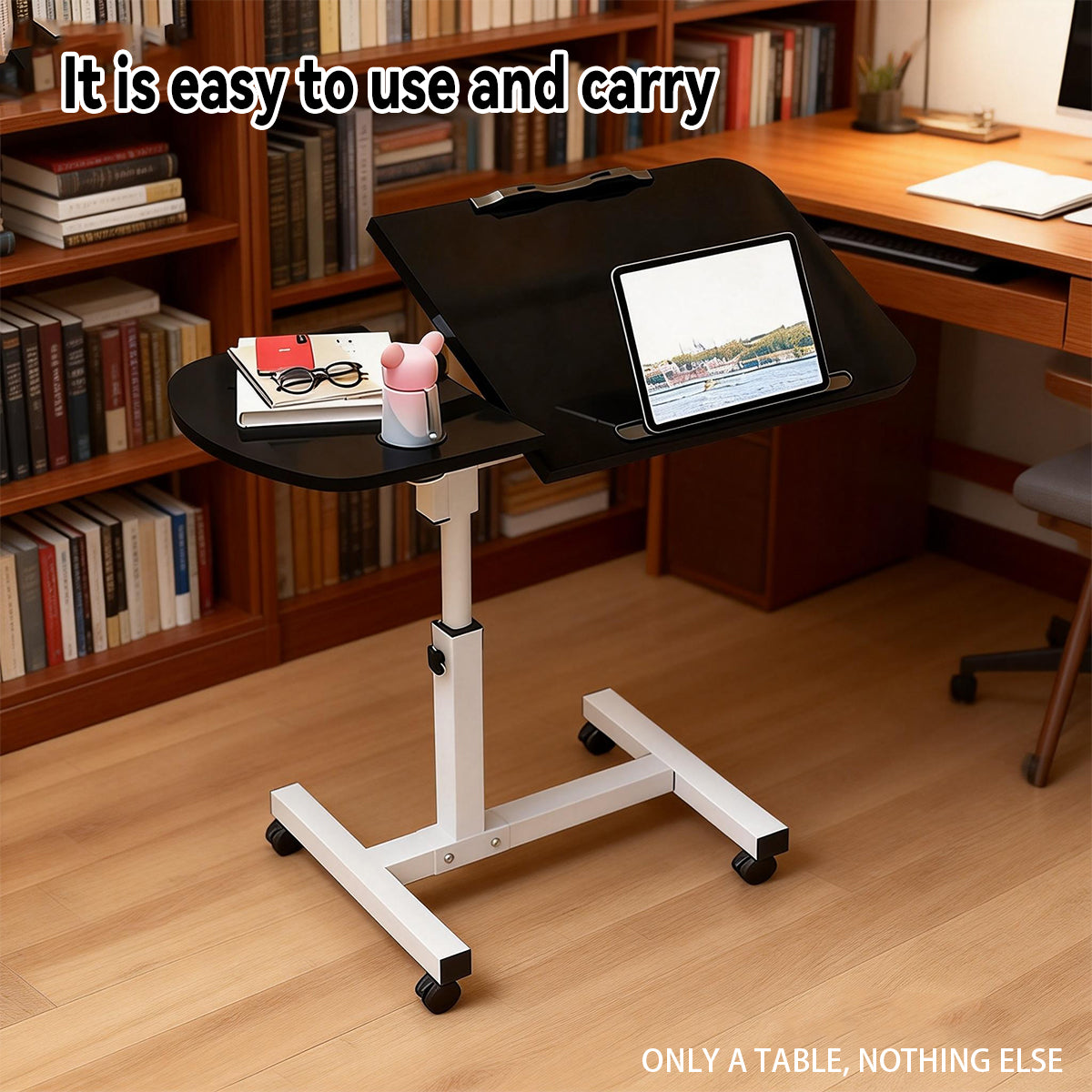 Portable Adjustable Laptop Desk Stand Mobile Table