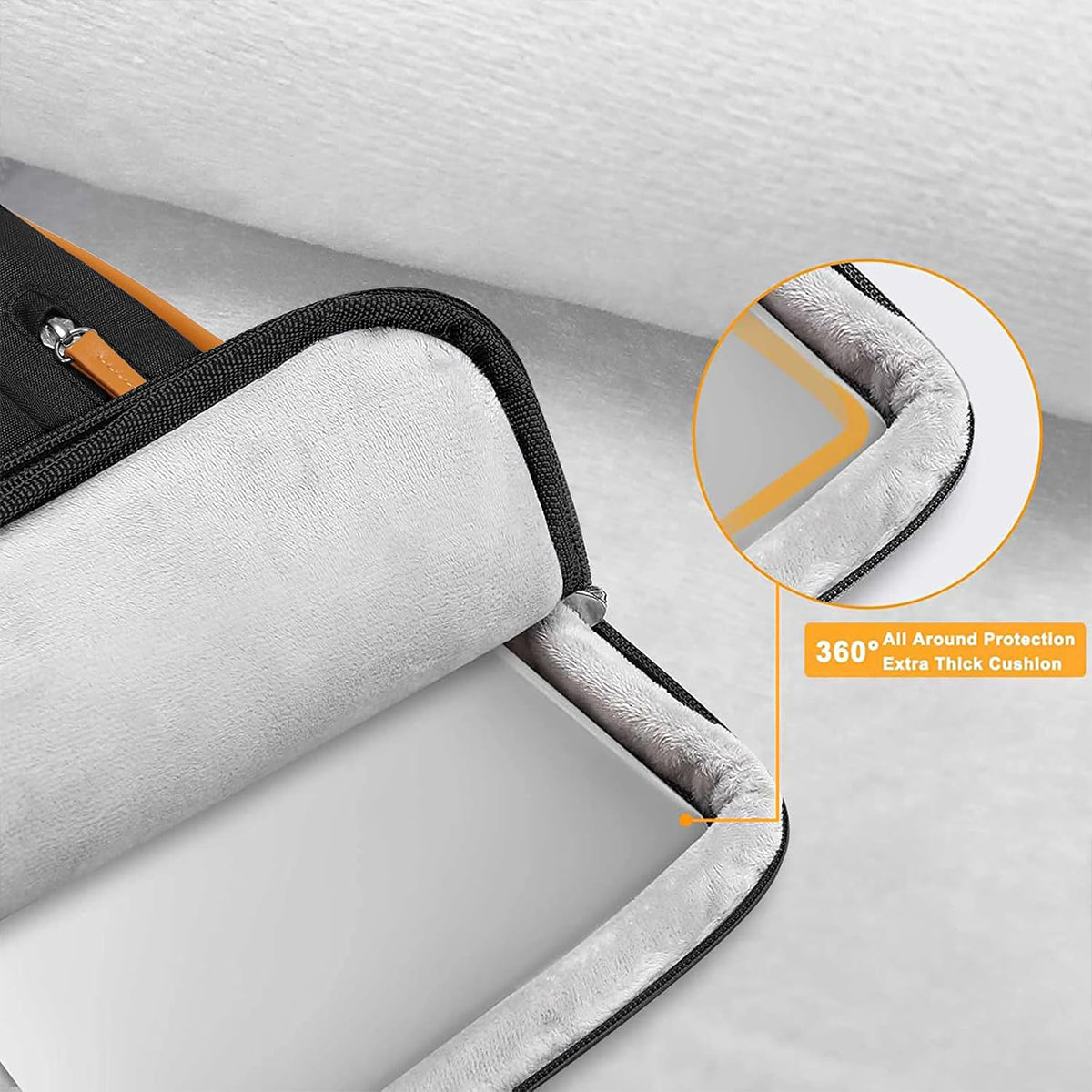 Portable Shoulder Laptop Briefcase Oxford Cloth Unisex Bag