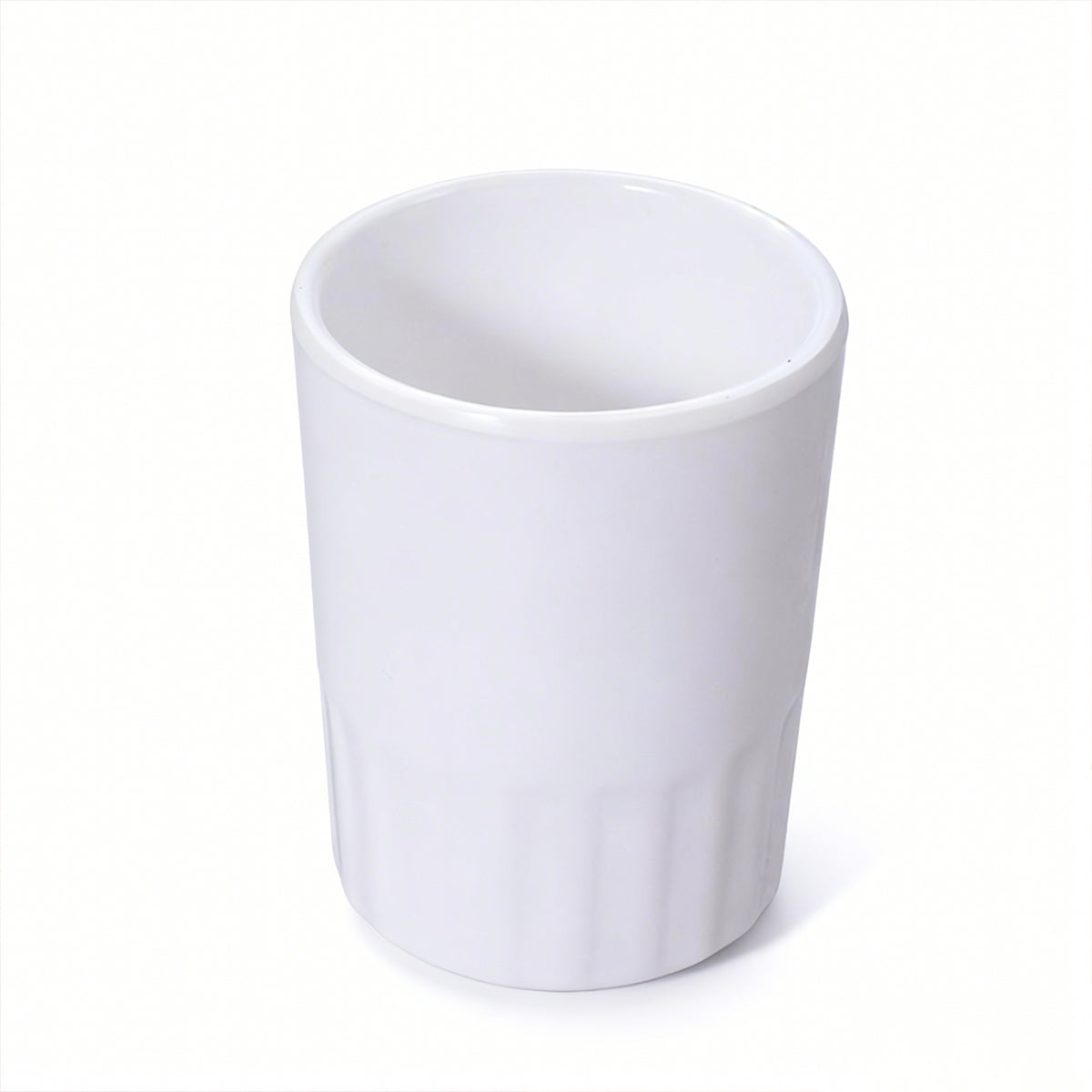 10pcs Shatterproof Melamine Tumbler Mugs in White