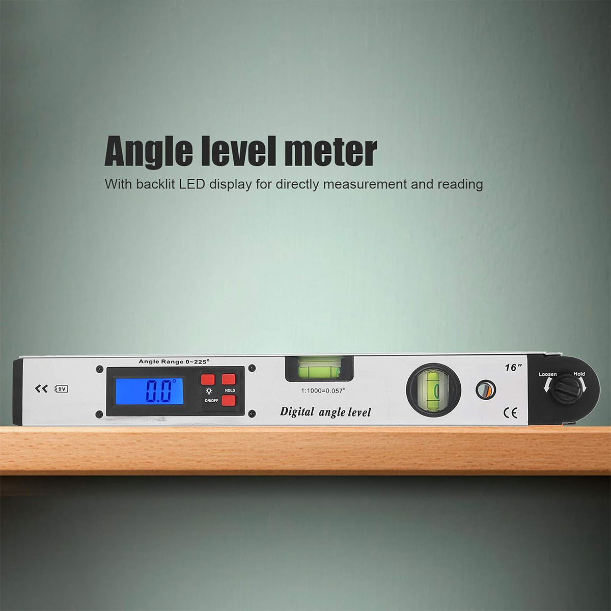 Aluminum Alloy Digital Angle Ruler Level Precision Tool