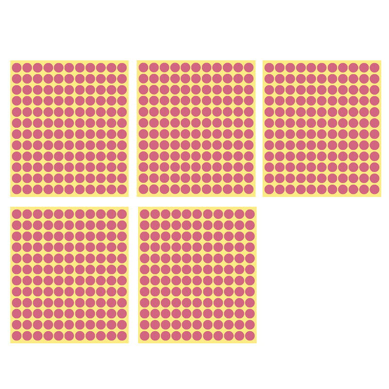 13mm Round Sticker Dots Adhesive Labels 1/5/15 Sheets