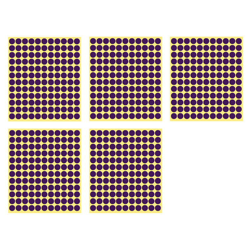 13mm Round Sticker Dots Adhesive Labels 1/5/15 Sheets