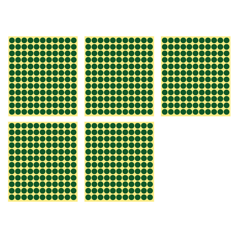 13mm Round Sticker Dots Adhesive Labels 1/5/15 Sheets