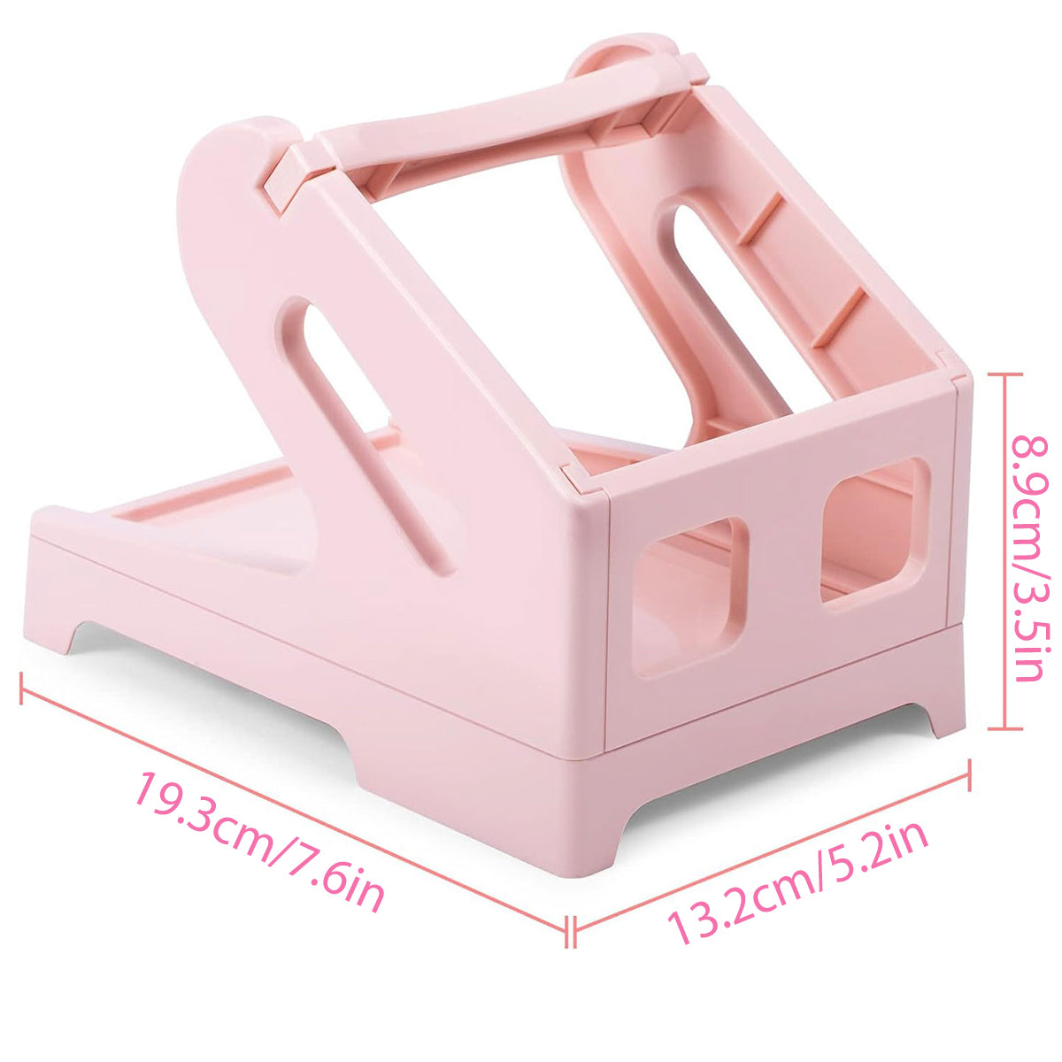 Pink Label Paper Holder Organizer Stand for Office Desk