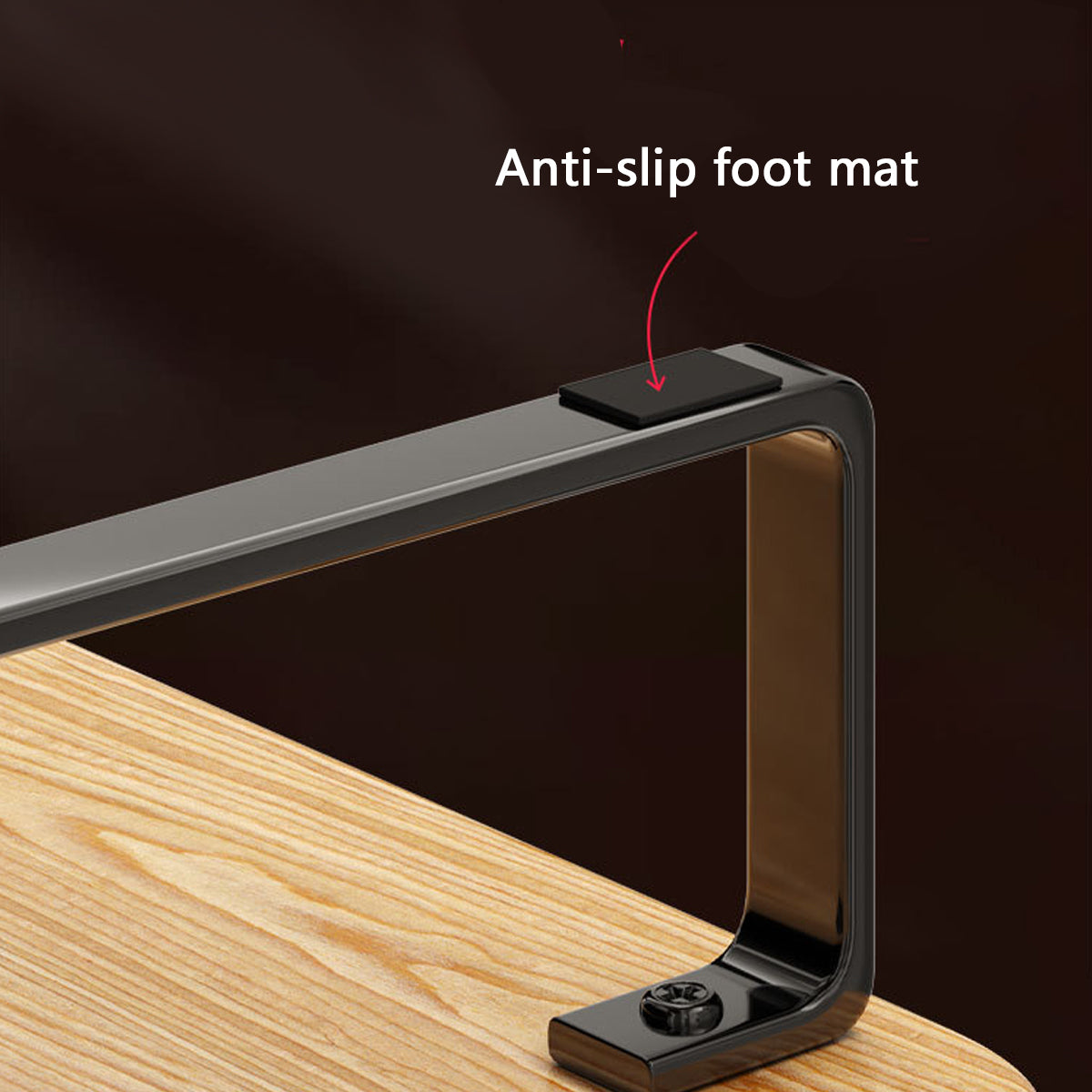 Desktop Monitor Riser Storage Stand Sturdy Easy to Install