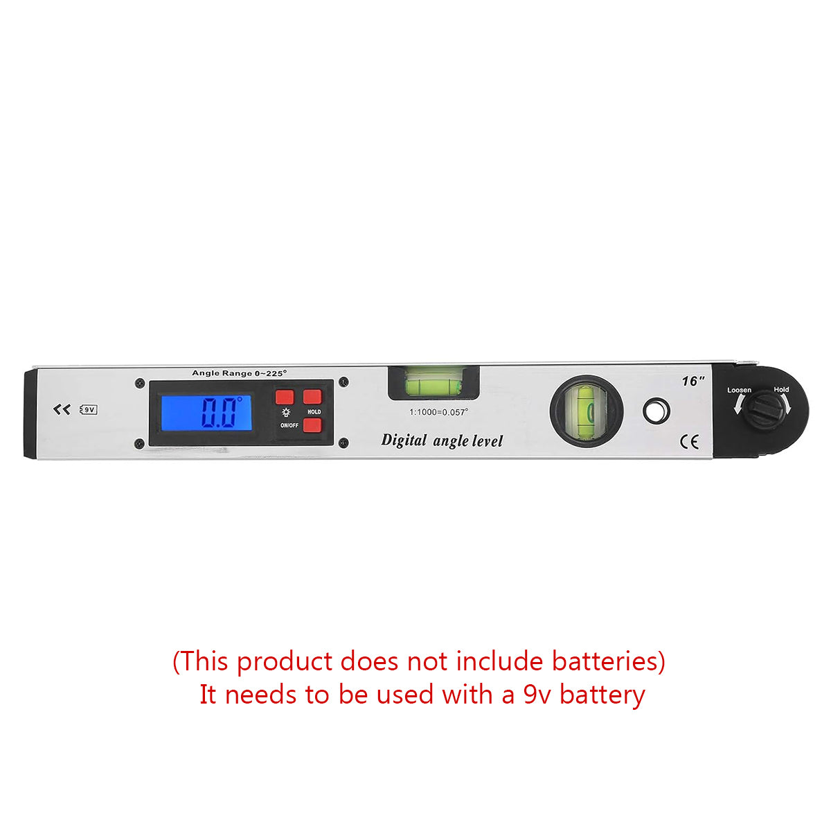 Aluminum Alloy Digital Angle Ruler Level Precision Tool