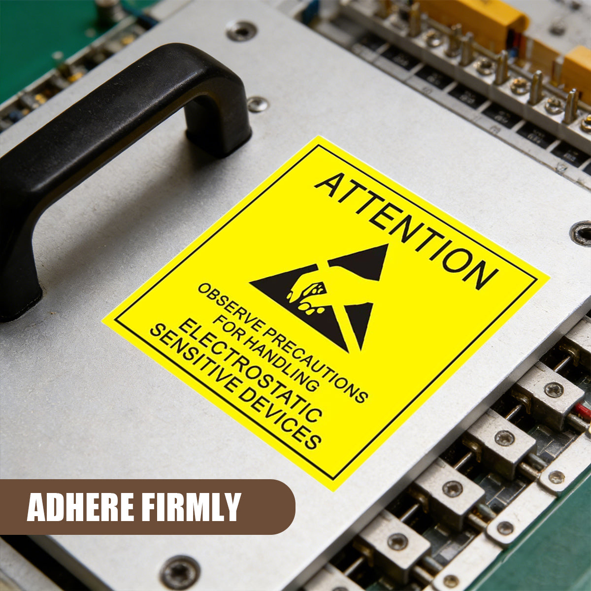 Anti-Static Warning Sticker Labels for Electronics
