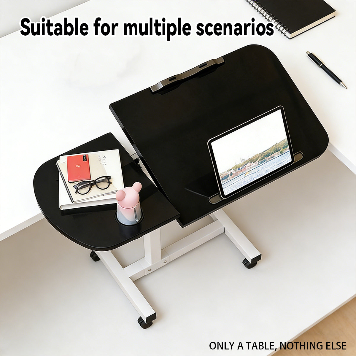 Portable Adjustable Laptop Desk Stand Mobile Table