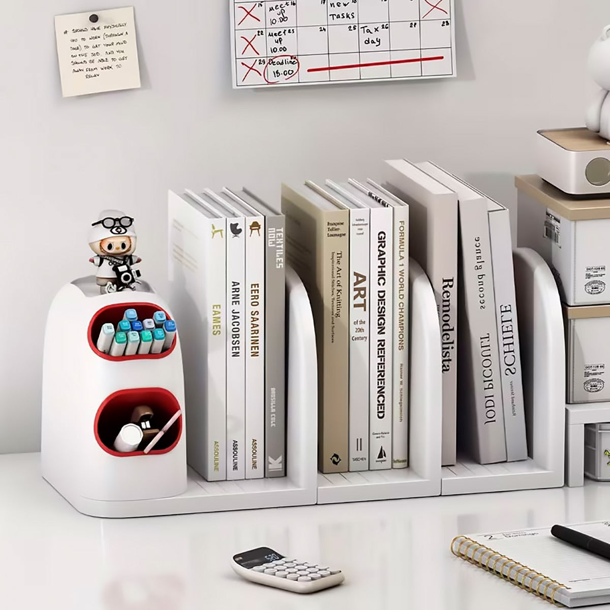 Desktop Storage Organiser Dividers and Pen Holder