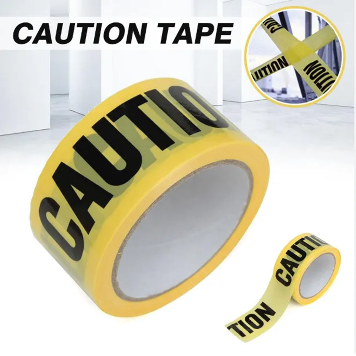 5pcs 100m Caution Warning Tape for Safety Barrier