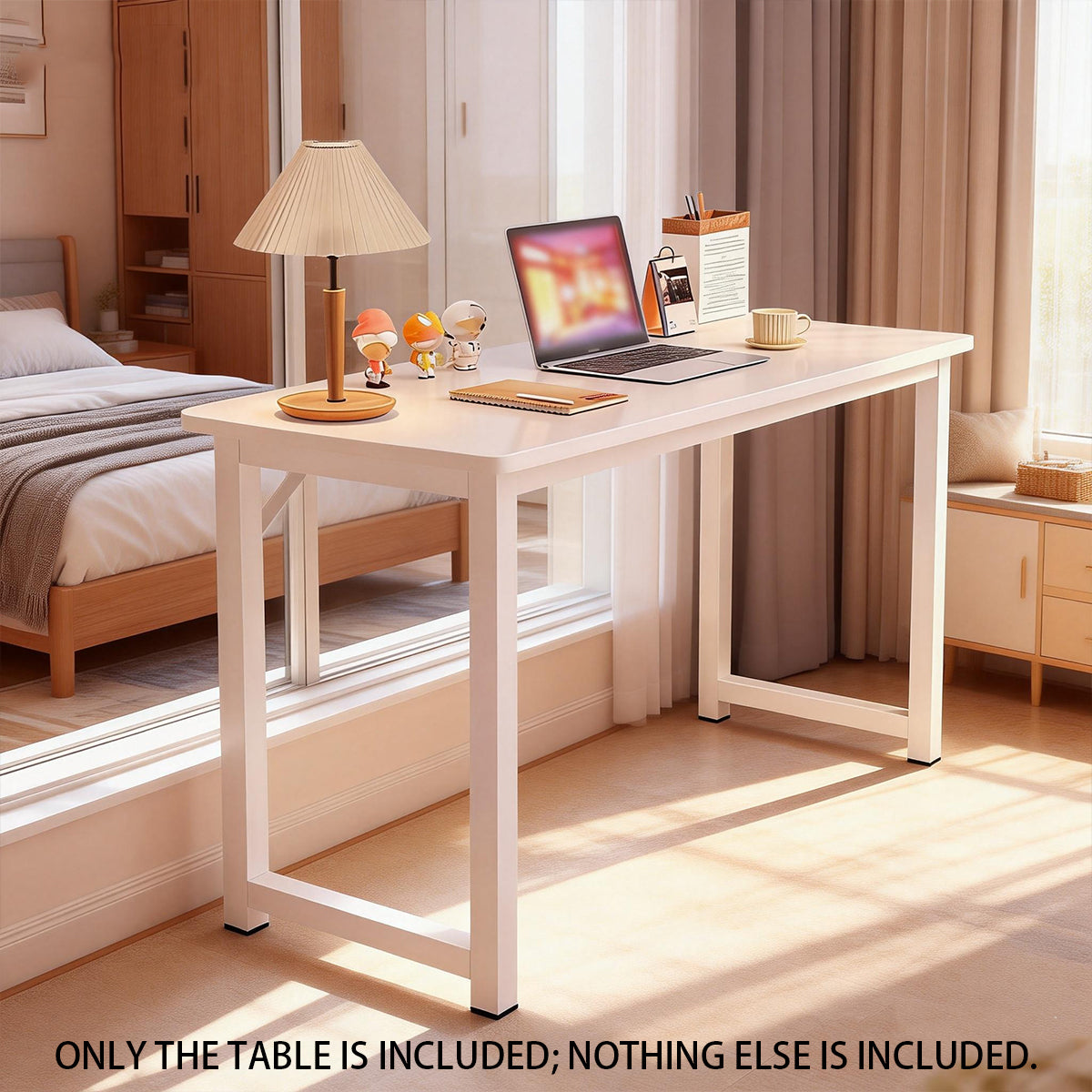 Long Narrow Computer Desk 80x40x74cm Home Office