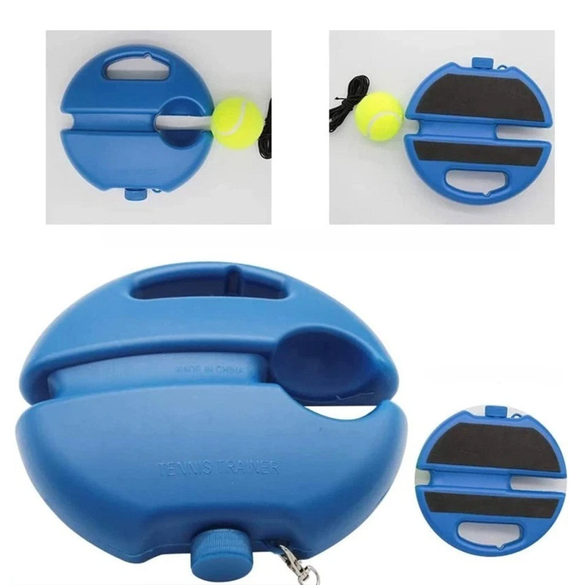 Tennis Trainer Rebound Ball with Elastic Cord Base