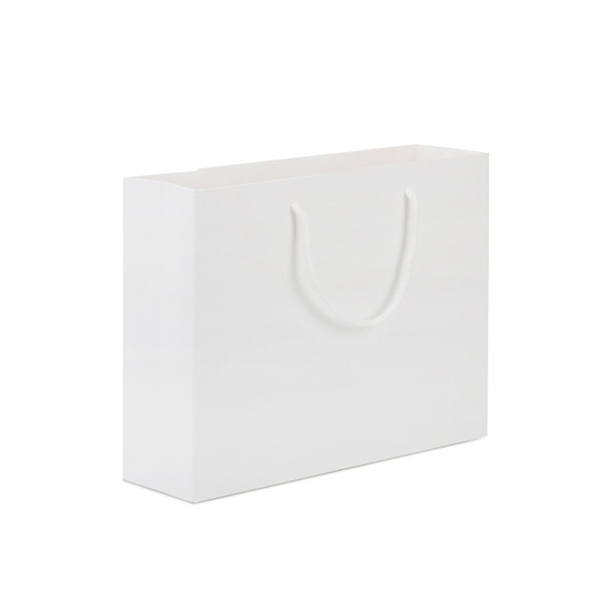50 Pcs Kraft Paper Gift Bags Blank Shopping Handbags