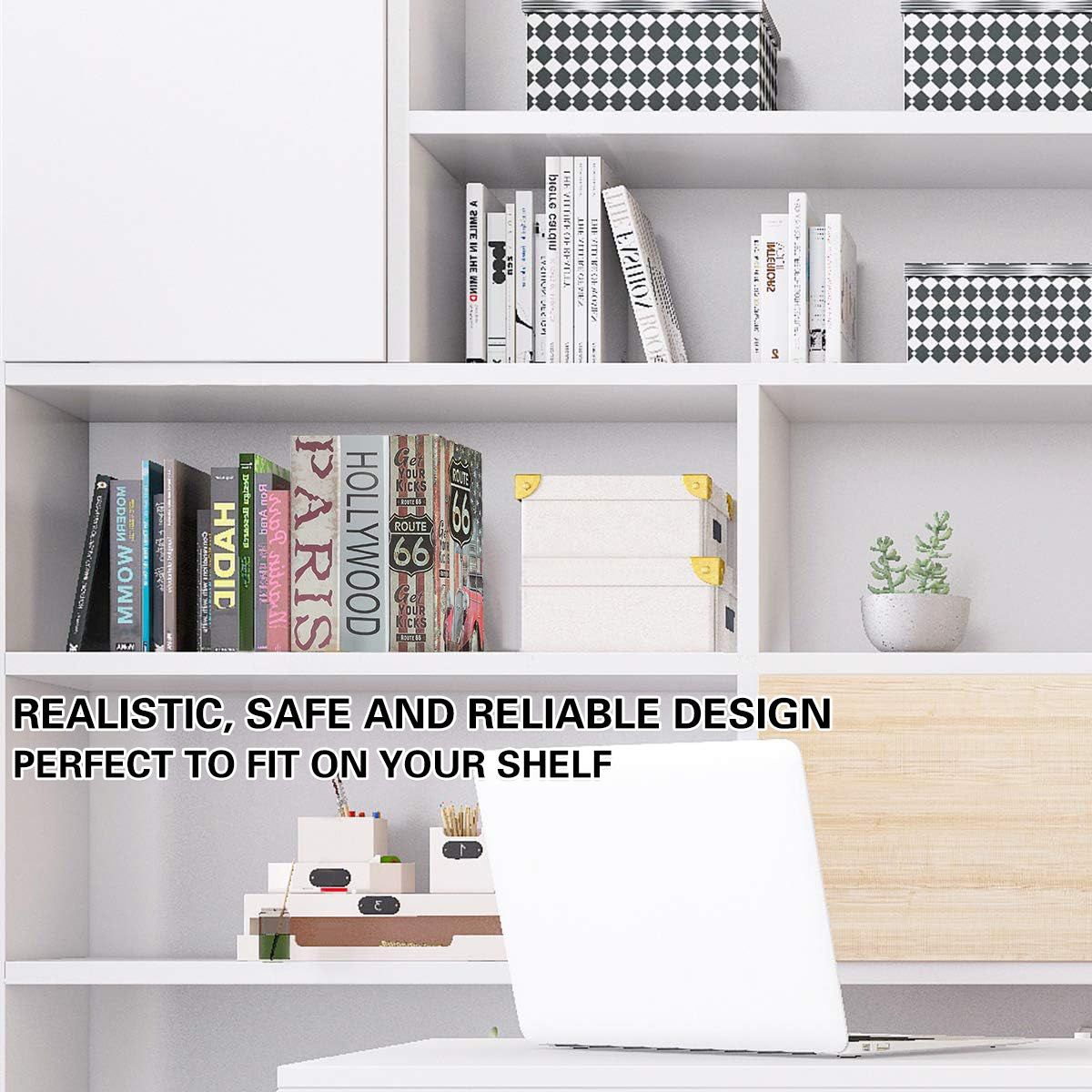 Hidden Book Safe Anti-theft Lock Box for Home