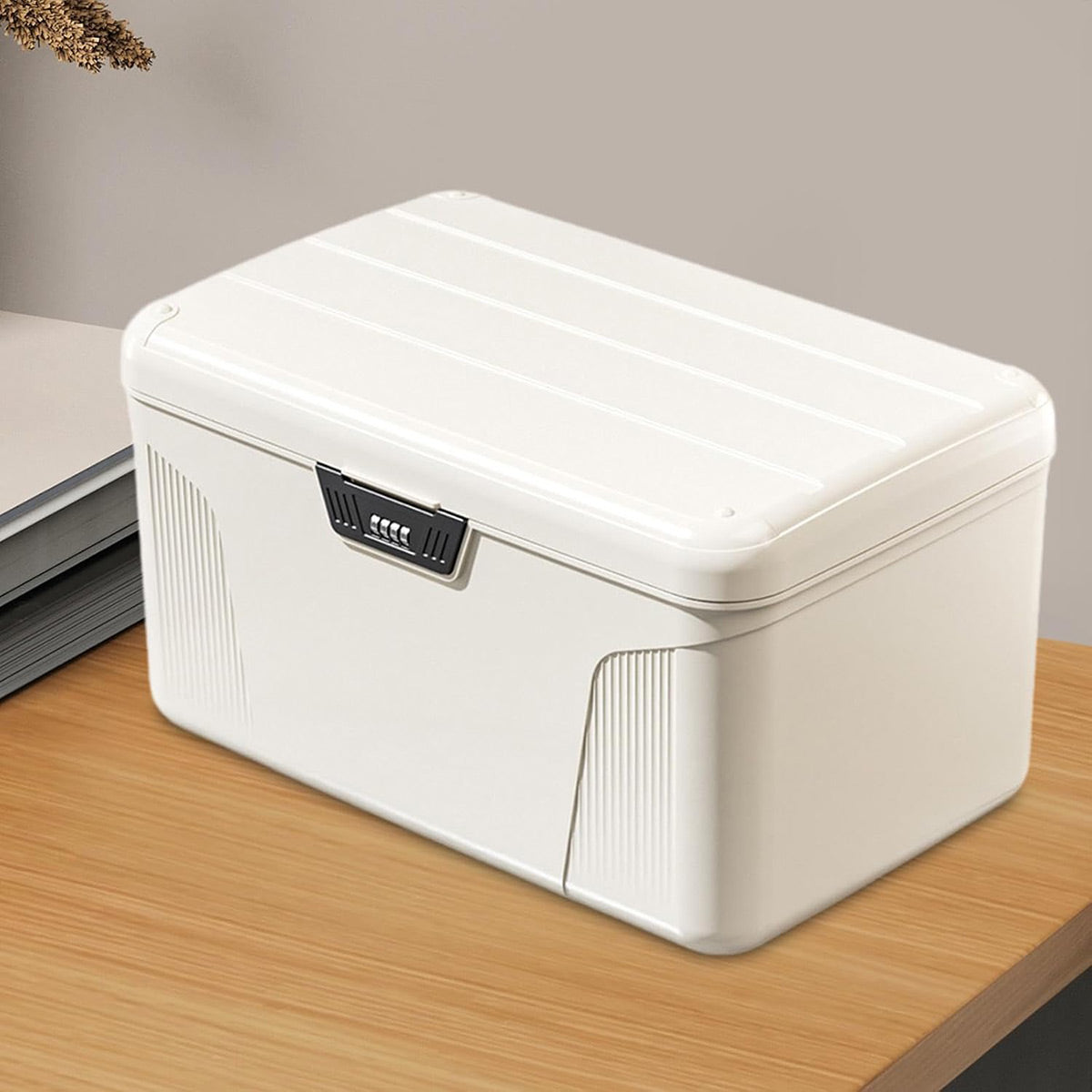 Large Capacity Lockable Storage Box for Valuables