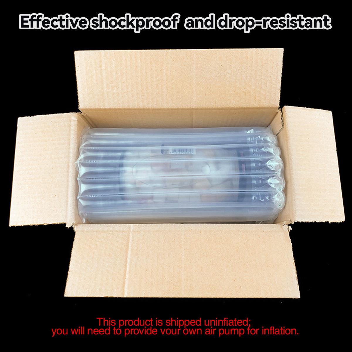 Thickened Bubble Column Cushion Packing Roll