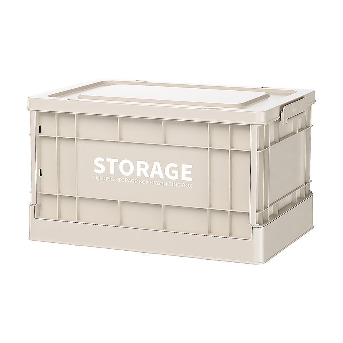 Foldable Beige Storage Box for Toys Books 3 Sizes