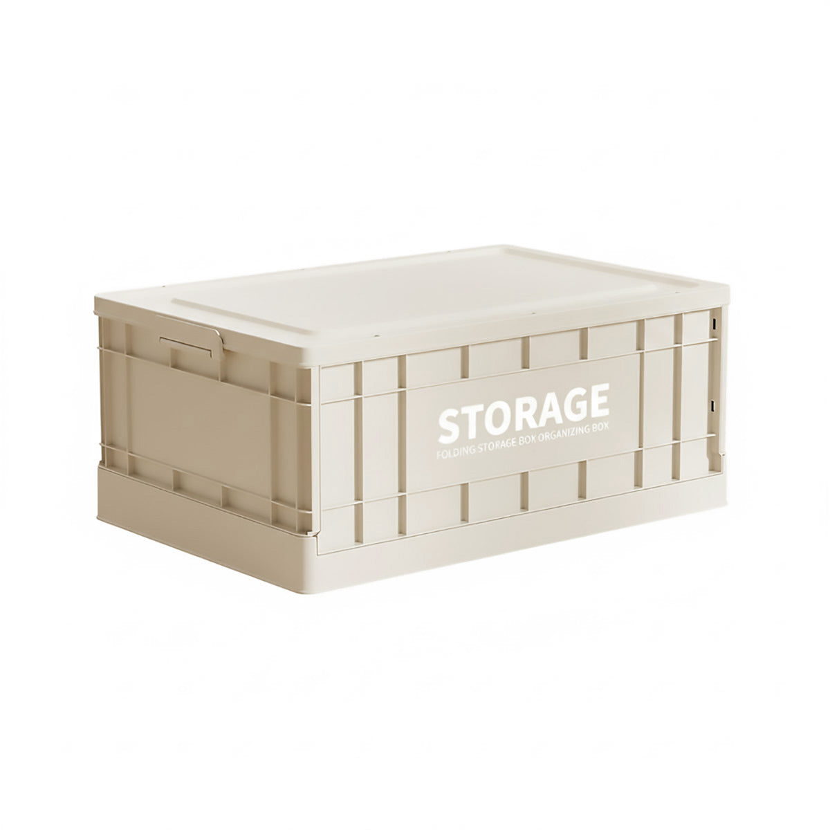 Foldable Beige Storage Box for Toys Books 3 Sizes