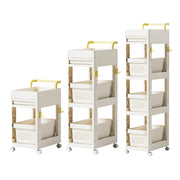 Multi Function Rolling Storage Cart 2-4 Tier