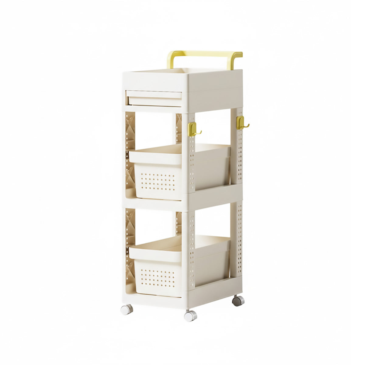 Multi Function Rolling Storage Cart 2-4 Tier