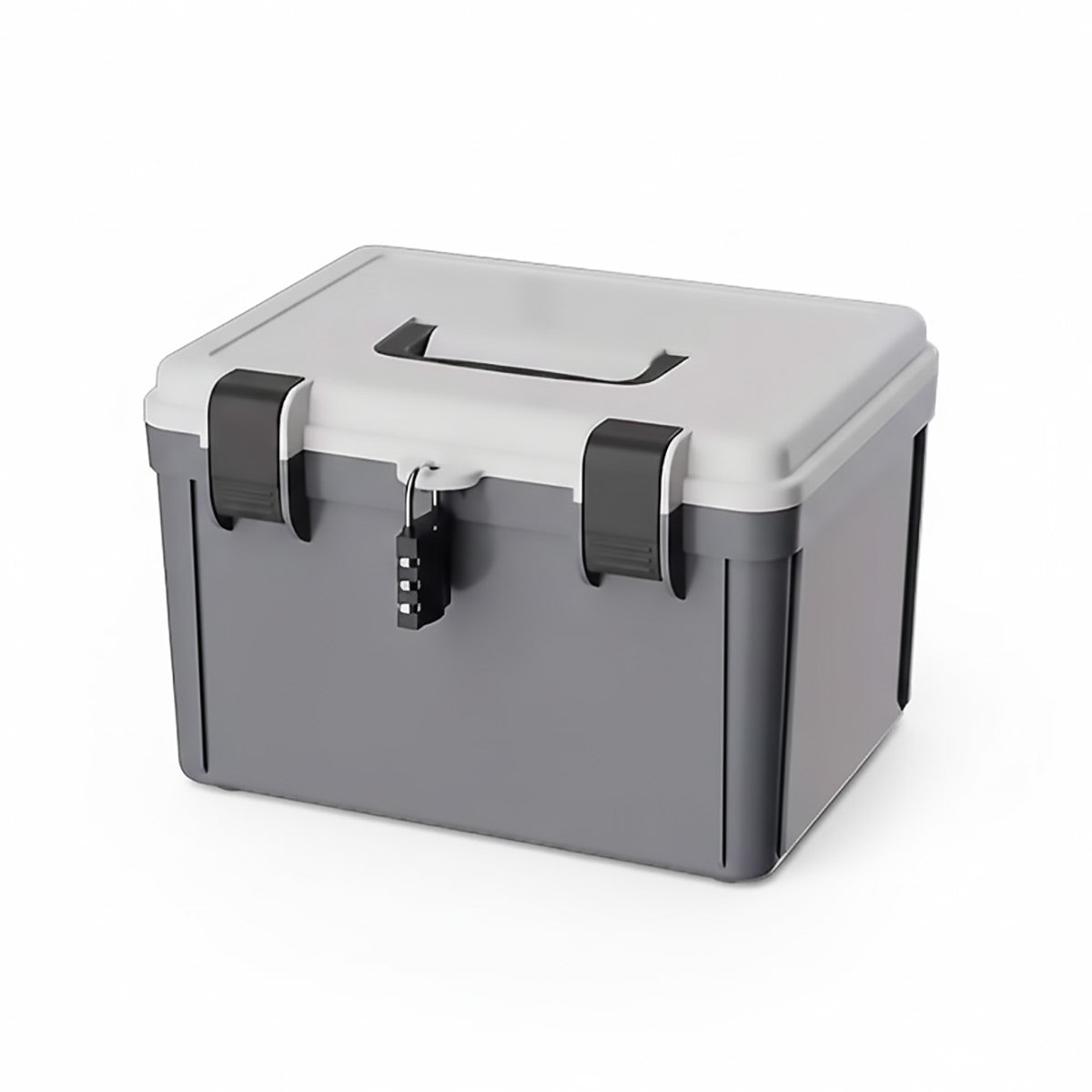 Password Lock Storage Box with Handle Valuables