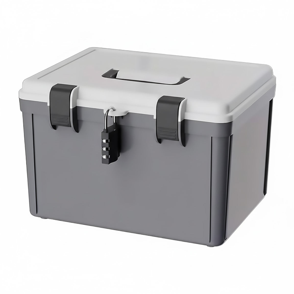 Password Lock Storage Box with Handle Valuables