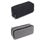 Large Capacity Pencil Case Double Layer Water-Resistant Oxford