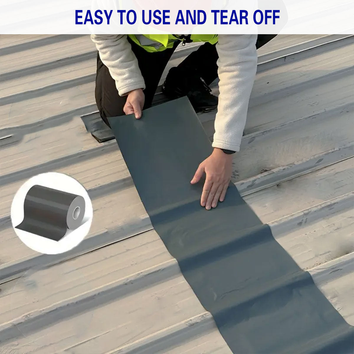 Waterproof Insulation Repair Tape 10/20cm x 5m for Roof Leaks