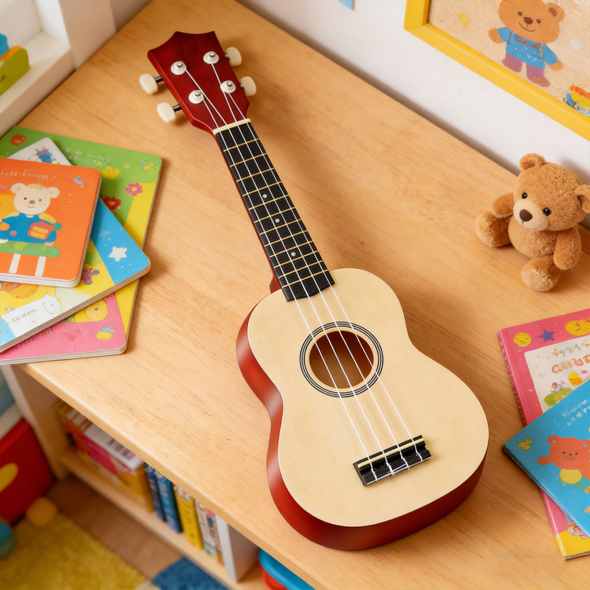 21 Inch Ukulele Starter Kit for Kids and Beginners