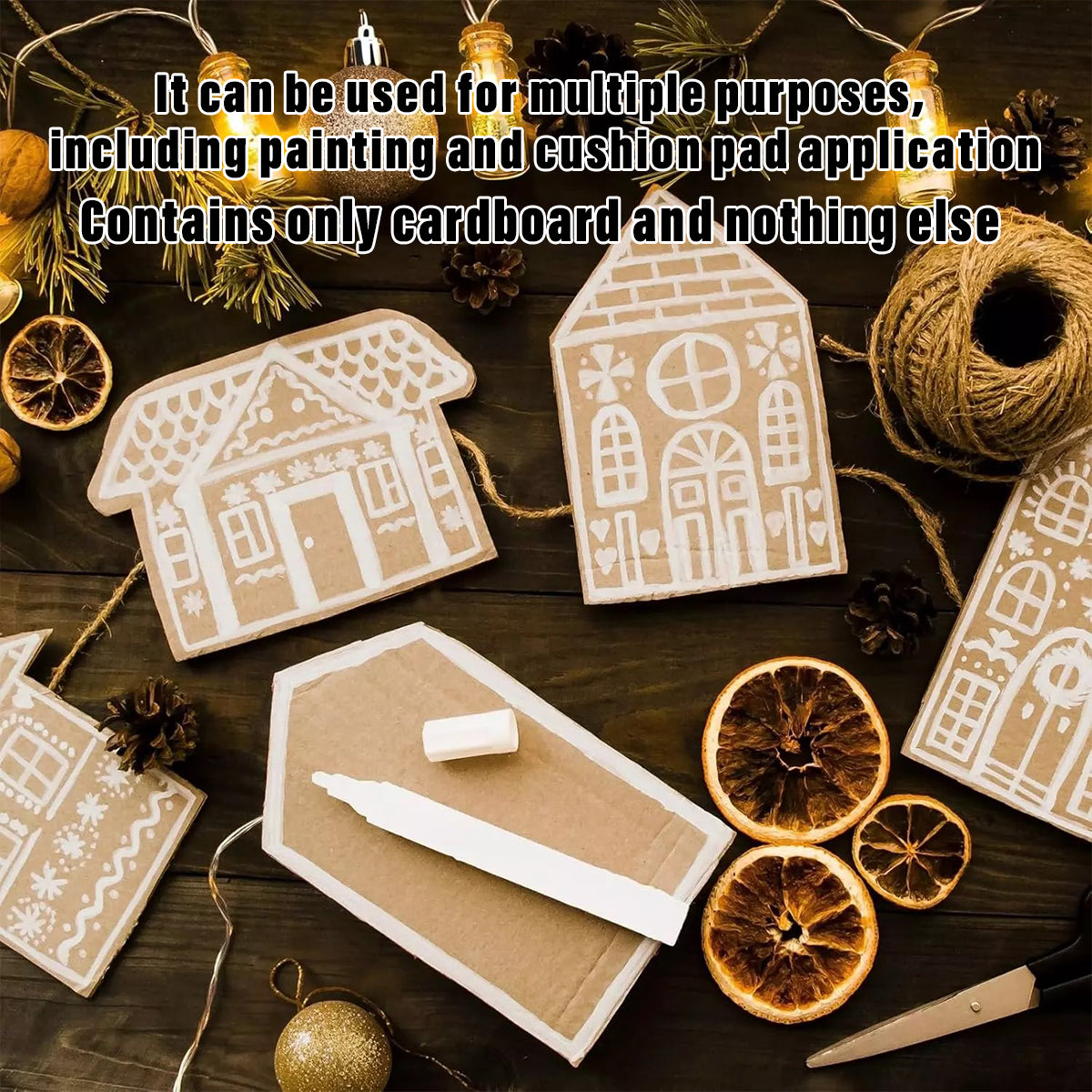 Corrugated Cardboard Sheets 20pcs 80x80cm